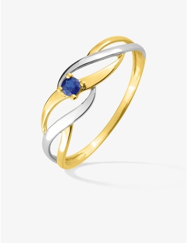 Bague en or jaune 375 ‰...