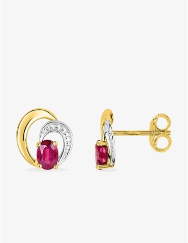Boucles d'oreilles clou...