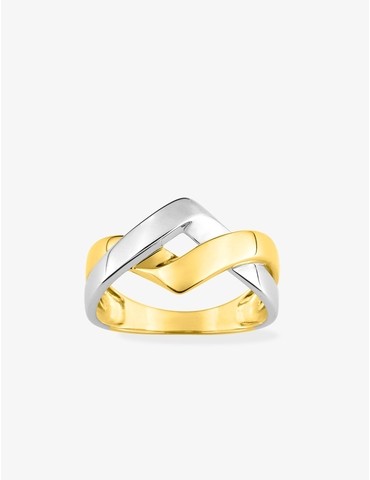 Bague or 750 ‰ jaune et...