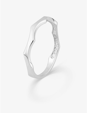 Bague en argent 925‰ rhodié...