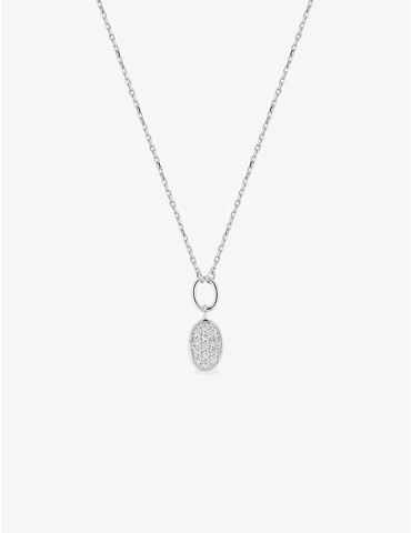 Collier en or blanc 375‰...
