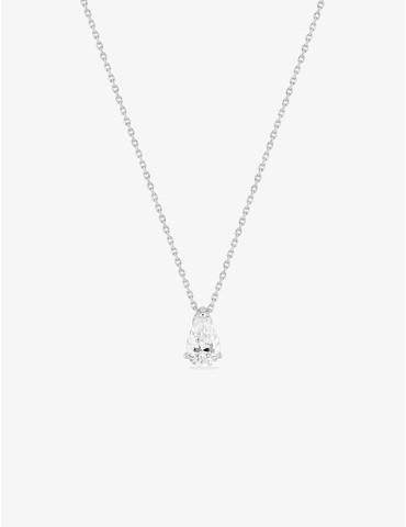 Collier en or blanc 750 ‰,...