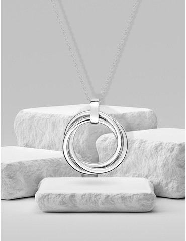 Collier argent 925 ‰ et...