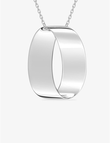 Collier argent 925 ‰ et anneau