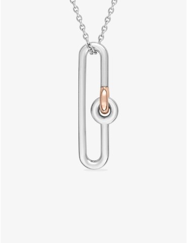 Collier fantaisie bicolore...