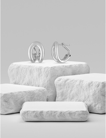 Boucles d'oreilles argent...