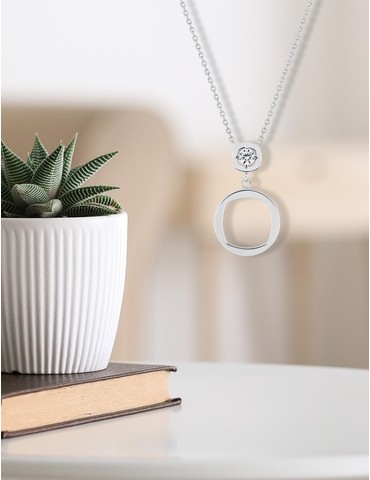 Collier Glamour en argent...