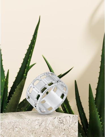 Bague Graphique en argent
