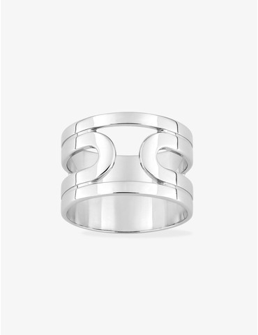 Bague Graphique en argent