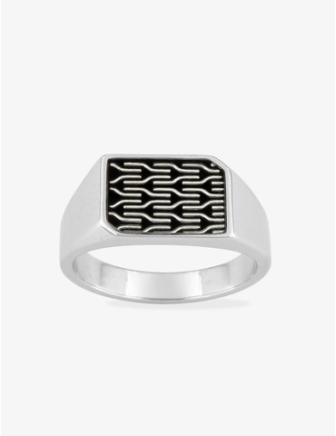 Bague homme en argent