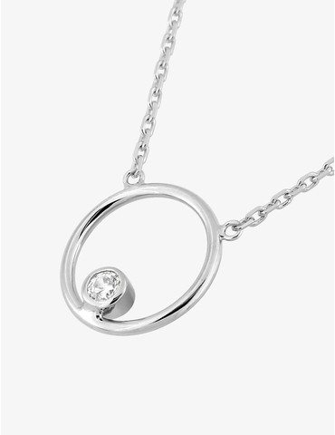 Collier argent 925 ‰ rhodié...