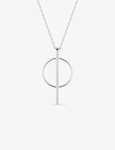 Collier fantaisie argent...