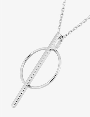 Collier fantaisie argent...
