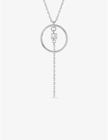 Collier argent 925 ‰ rhodié...