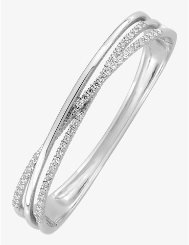 Jonc ouvrant argent 925 ‰...