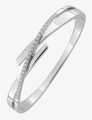 Jonc ouvrant argent 925 ‰...