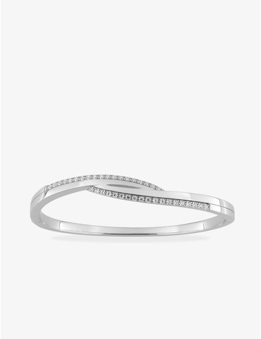 Jonc ouvrant argent 925 ‰...