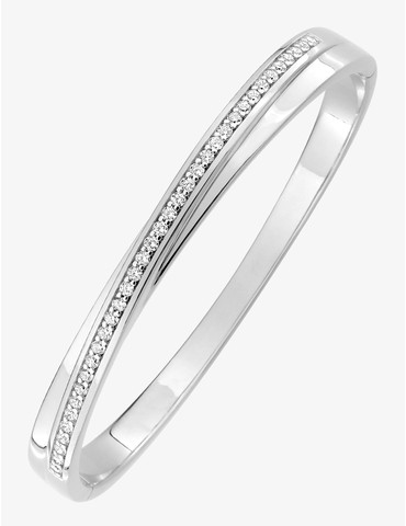 Jonc ouvrant argent 925 ‰...