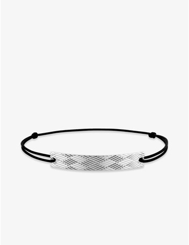 Bracelet cordon noir avec...
