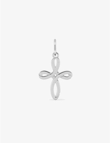 Pendentif croix argent...
