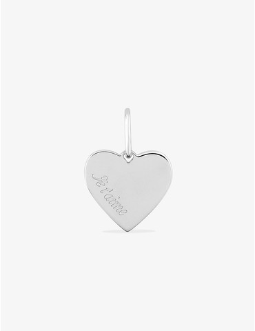 Pendentif cœur argent...
