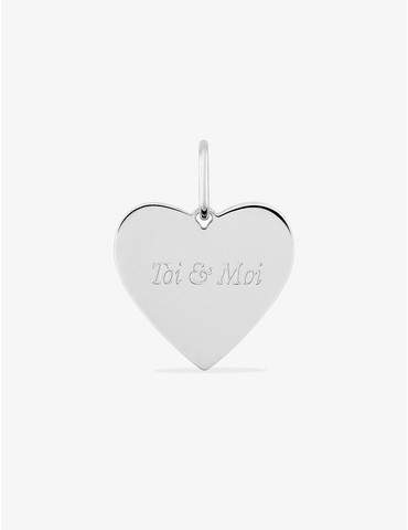 Pendentif cœur argent...