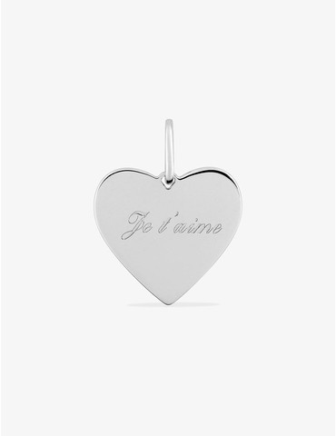 Pendentif cœur argent...