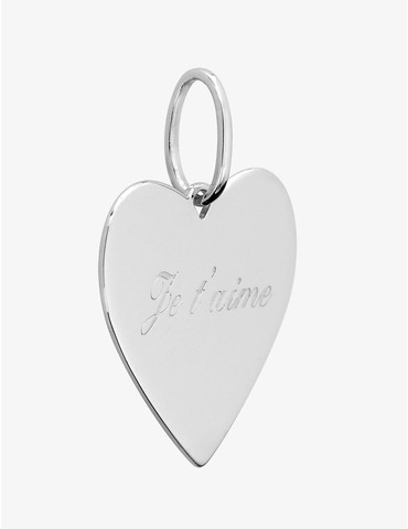Pendentif cœur argent...