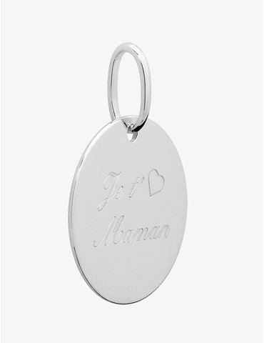 Pendentif argent rhodié 925...