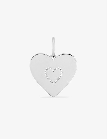 Pendentif cœur argent...