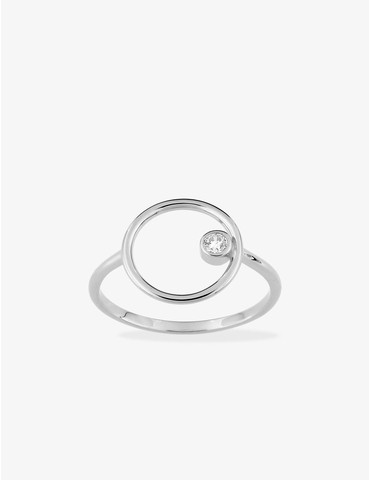 Bague fantaisie argent...