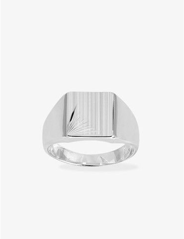 Chevalière argent 925 ‰,...