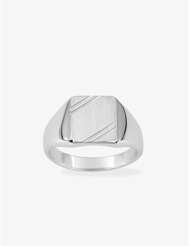 Chevalière argent 925 ‰,...