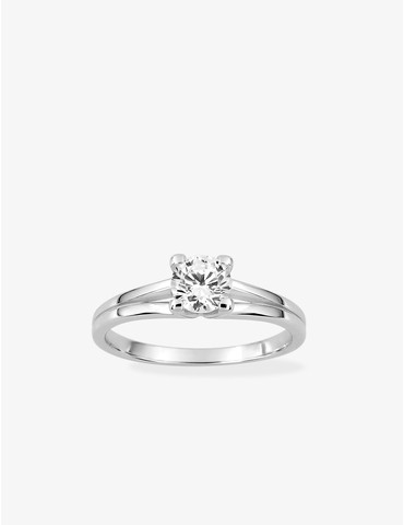 Bague solitaire 4 griffes...