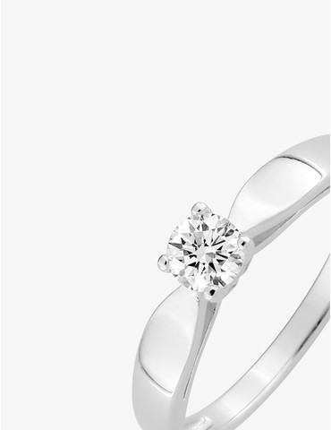 Bague solitaire 4 griffes...