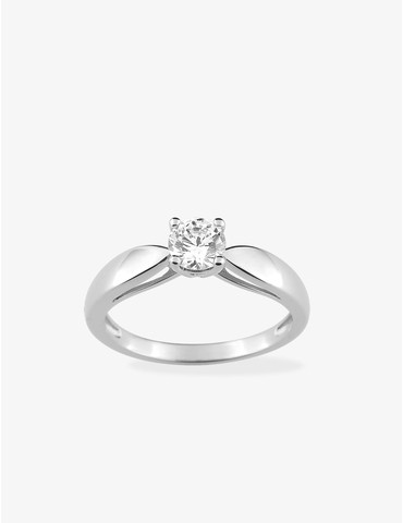 Bague solitaire 4 griffes...
