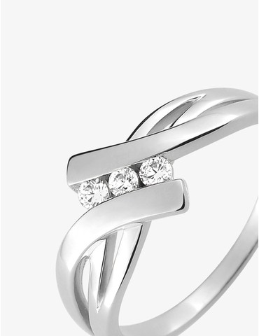 Bague trilogie fantaisie...