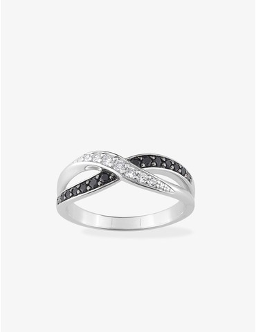 Bague 2 fines vagues...
