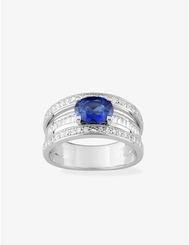 Bague multi anneaux argent...