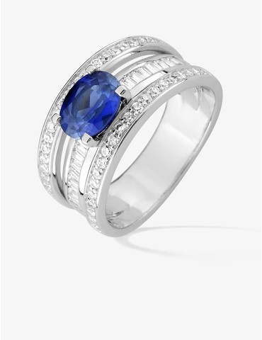 Bague multi anneaux argent...