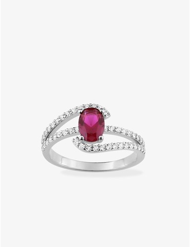Bague fantaisie argent...