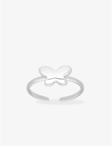 Bague réglable papillon...