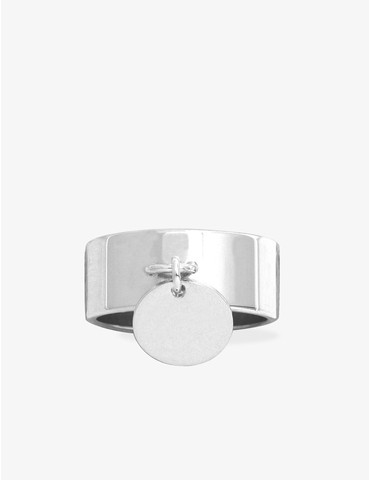 Bague argent rhodié 925 ‰...
