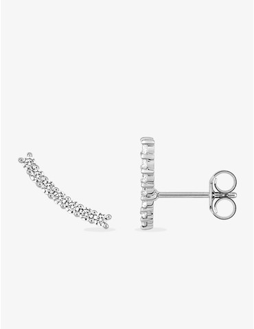 Boucles d'oreilles courbées...