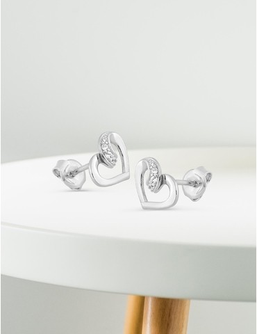 Boucles d'oreilles cœurs...