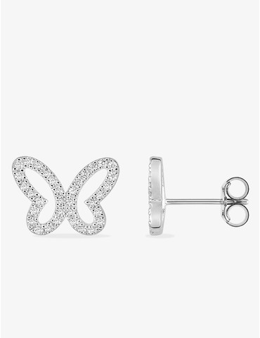 Boucles d'oreilles papillon...