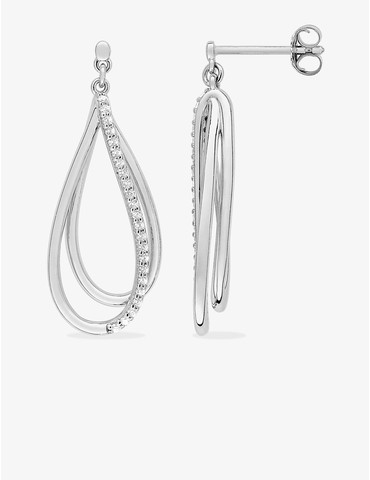 Boucles d'oreilles doubles...