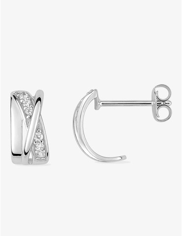 Boucles d'oreilles doubles...