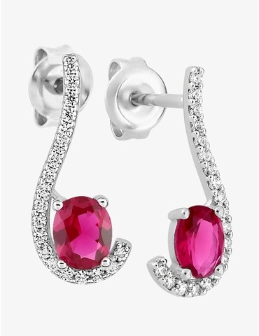 Boucles d'oreilles courbes...