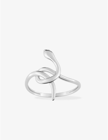 Bague serpent fin argent...